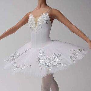 Swan White Tutu Front