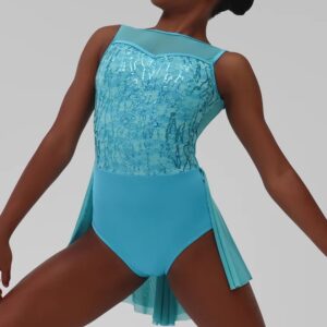 Decadance Blue Lyrical Dance Front