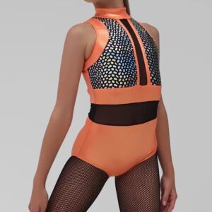 Radiant Orange Shimmer Costume Front